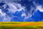 Here comes the storm Digital Art by Vincent Franco