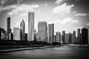 Hi-Res Picture of Chicago Skyline in Black and White Photograph by Paul Velgos Hi-Res Picture of Chicago Skyline in Black and White Photograph by Paul Velgos