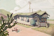 Highland Park - Bare Bones Painting by John Reynolds