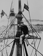 Historical Artwork Of Semaphore Communication Photograph by Science Photo Library