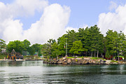 Homes on the St lawrence Seaway Photograph by Brenda Kean