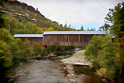 Honey Run covered Bridge Photograph by Ron Roberts