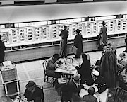 Horn and Hardart Automat, Nyc, 1957 Photograph by Albert Mozell