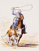 Horns and Hooves Painting by Don Dane