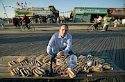 Hot Dog Eating Champion Photograph by Science Photo Library