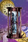 Hourglass Digital Art by Lisa Yount