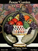 House And Garden Fall Planting Number Cover Photograph by Ethel Franklin Betts Baines