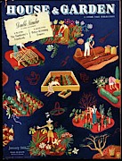 House And Garden The Gardener's Yearbook Cover Photograph by Ilonka Karasz