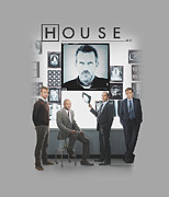 House - The Cast Digital Art by Brand A