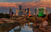 Houston Westside at Sunset Photograph by Tim Stanley