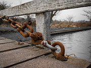 Hungerford Swing Bridge Photograph by Mark Llewellyn