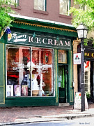 Alexandria VA - Ice Cream Parlor Photograph by Susan Savad Alexandria VA - Ice Cream Parlor Photograph by Susan Savad