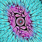 Ice Dragon Eye Digital Art by Anastasiya Malakhova