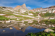 Ice Lakes Reflection Photograph by Aaron Spong