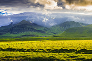 Iceland landscape Snaefellsnes with amazing light Photograph by Matthias Hauser