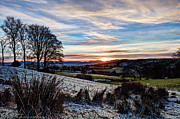 Icy Sunset Photograph by B Cash