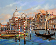 il Canal Grande  Painting by Guido Borelli