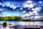 Impressionist Allatoona 2 Digital Art by Daniel Eskridge