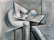 Improviso Solo Painting by Martel Chapman