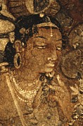 India. Ajanta. Ajanta Caves. Face Photograph by Everett