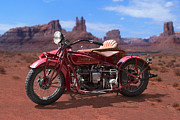 Indian 4 Sidecar 2 Photograph by Mike McGlothlen