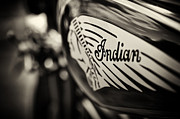 Indian Motorcycle Sepia Photograph by Tim Gainey