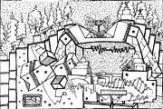 Industreality Drawing by Daniel Rustad