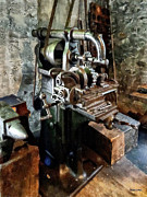 Industrial Gear Cutting Machine Photograph by Susan Savad Industrial Gear Cutting Machine Photograph by Susan Savad