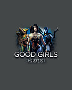 Injustice Gods Among Us - Good Girls Digital Art by Brand A