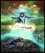 Internal Conflict  Mixed Media by Tony Koehl