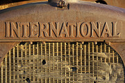 International Truck Emblem Photograph by Mike McGlothlen