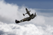 Invasion Spitfires  Digital Art by Airpower Art