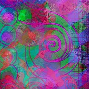 #ipadart #digitalart #textures Photograph by Robin Mead