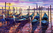 Italy Venice Early Mornings Painting by Yuriy Shevchuk