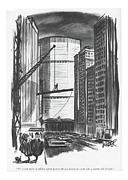 It's A Sad State Of Affairs When Lever House Drawing by Robert Weber