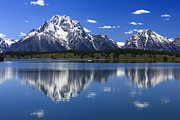 Jackson Lake And Mt Moran Grand Teton Photograph by Duncan Usher
