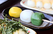 Japanese Dango or Dumplings on a Stick Photograph by Beverly Claire Kaiya