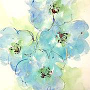Japanese Quince 2 Painting by Chris Paschke