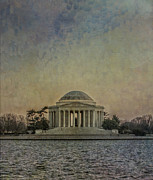 Jefferson Memorial at Dusk Photograph by Terry Rowe