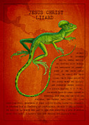 Jesus Lizard Poster by Aged Pixel - Fine Art America