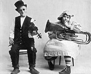 Jimmie and Blanche Creighton Photograph by Underwood Archives