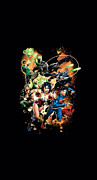 Jla - Battle Ready Digital Art by Brand A