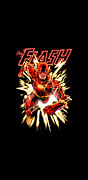 Jla - Flash Glow Digital Art by Brand A