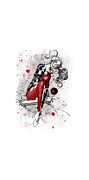 Jla - Harley Sketch Digital Art by Brand A