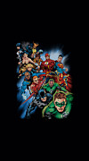 Jla - Heroes Unite Digital Art by Brand A
