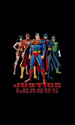 Jla - In League Digital Art by Brand A