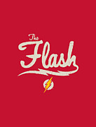 Jla - Old School Flash Digital Art by Brand A