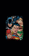 Jla - Up Close And Personal Digital Art by Brand A