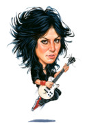 Joan Jett Painting by Art  