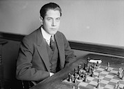 Jose Raul Capablanca, 1915 Photograph by Granger Historical Picture Archive